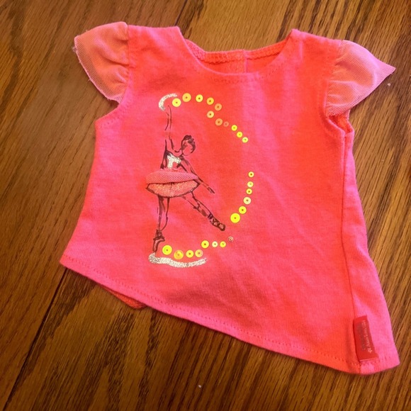 American‎ Girl Doll Lot Isabelle Shirt Purple Dance Outfit Skirt Wrap Leotard - Picture 11 of 16
